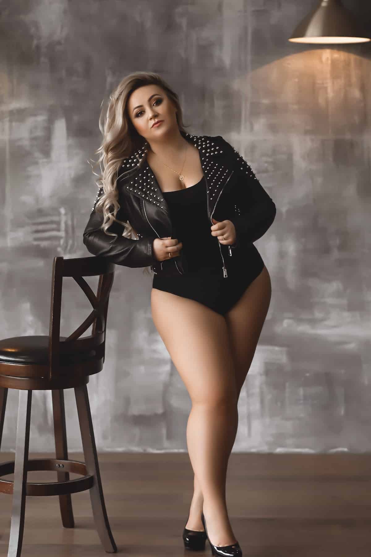 Confident female model representing vaginoplasty recovery