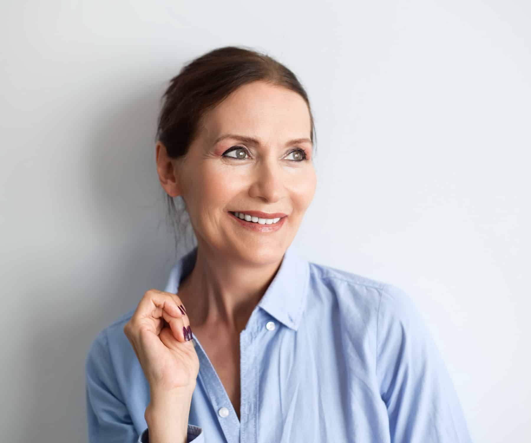 beautiful mature woman with natural makeup beautiful mature woman with natural makeup